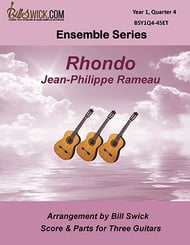 Bill Swick's Year 1, Quarter 4 - Ensembles for Three Guitars Guitar and Fretted sheet music cover Thumbnail